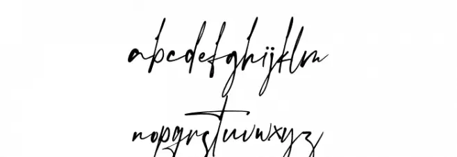 The Hamstter Font LOWERCASE