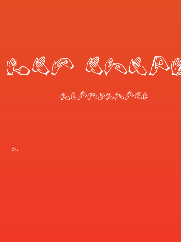 The Hands of Deaf Poster