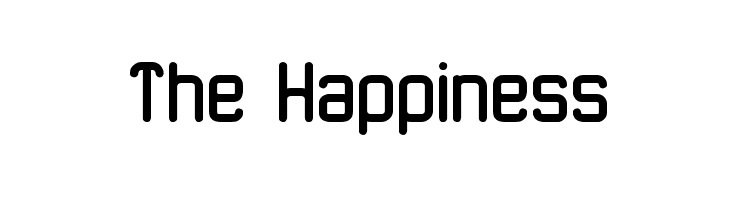 the happiness  免费字体下载