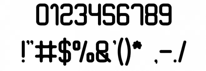 The Happiness Font OTHER CHARS