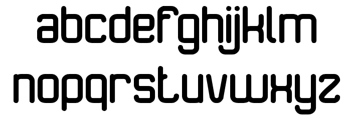 The Happiness Font LOWERCASE