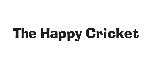 The Happy Cricket Logo