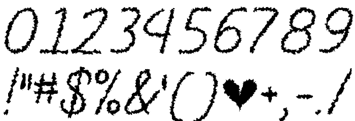 The Haunted Maze Regular Font OTHER CHARS