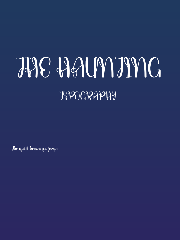 The Haunting Poster
