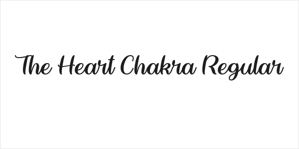 The Heart Chakra Regular Logo