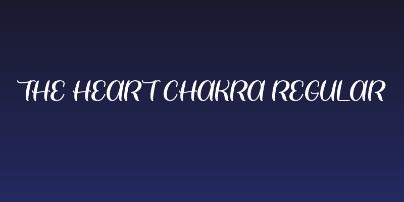 The Heart Chakra Regular Social Header