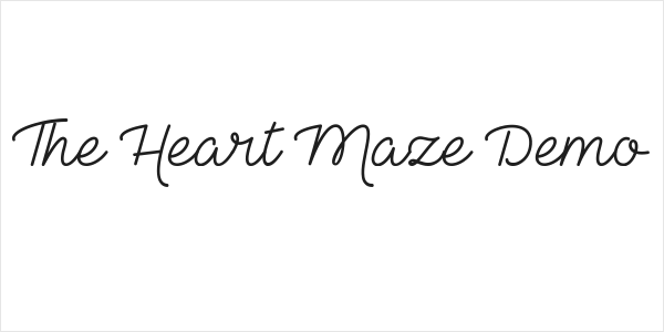 The Heart Maze Demo Logo