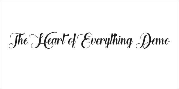 The Heart of Everything Demo Logo