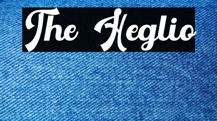 The Heglio Example 1