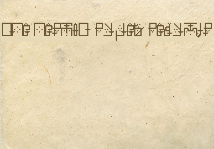 The Hermit Runes Regular Font examples