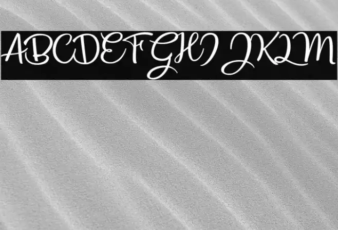 The Hills Personal Use  Font examples