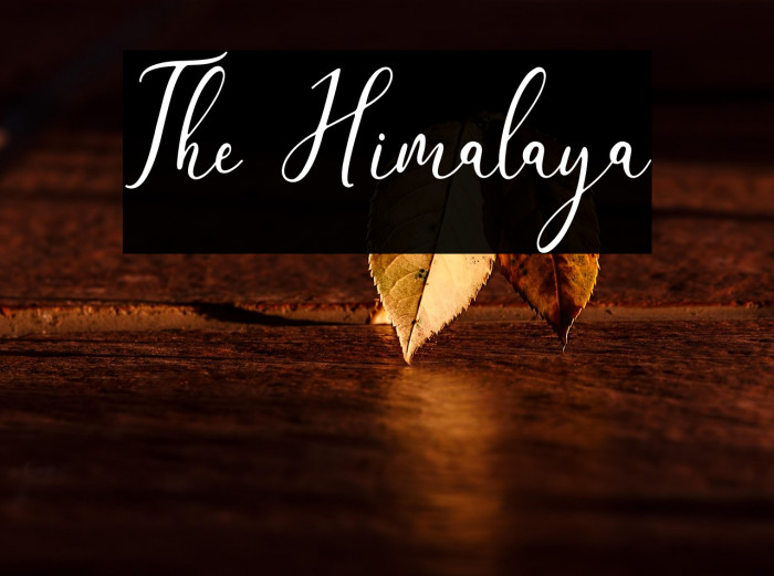 The Himalaya Example 2