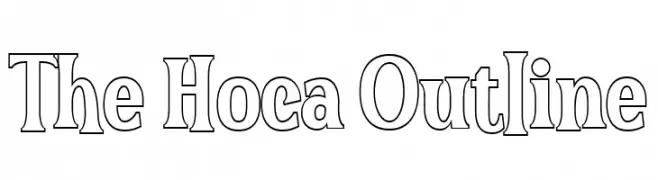 The Hoca Outline  Frei Schriftart Herunterladen