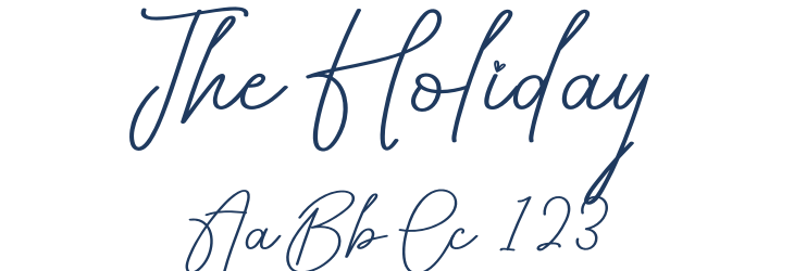 The Holiday Font Preview