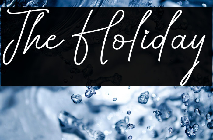 The Holiday Example 2