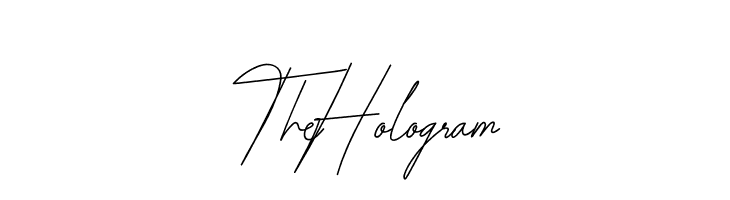 The Hologram  フリーフォントのダウンロード