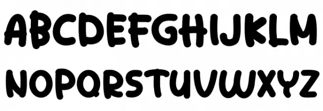 The Honestly Schriftart Groß
