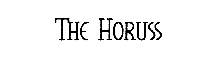 The Horuss  Free Fonts Download