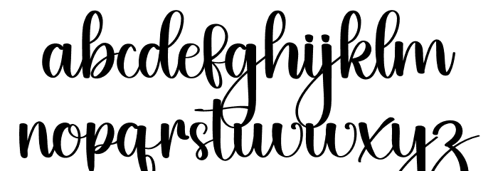 The Hospital Font LOWERCASE
