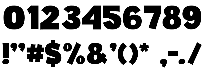 The Hound Font OTHER CHARS