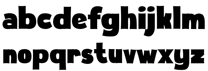 The Hound Font LOWERCASE