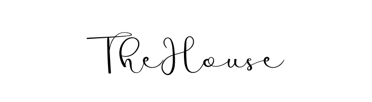 The House  Descarca Fonturi Gratis