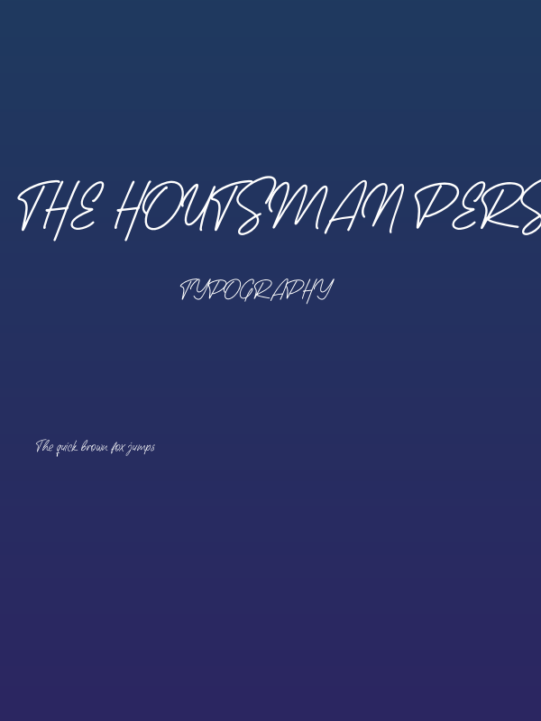 The Houtsman PERSONAL USE ONLY! Poster
