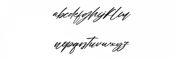 The Human Italic خط أحرف صغيرة