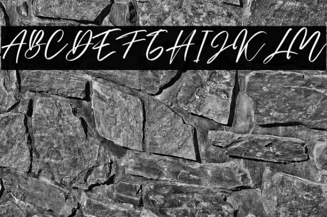 The Human Font examples