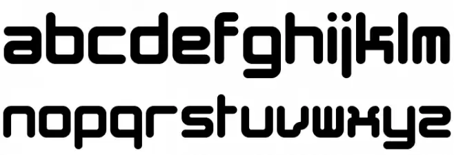 The Hummel Font Regular Schriftart Groß