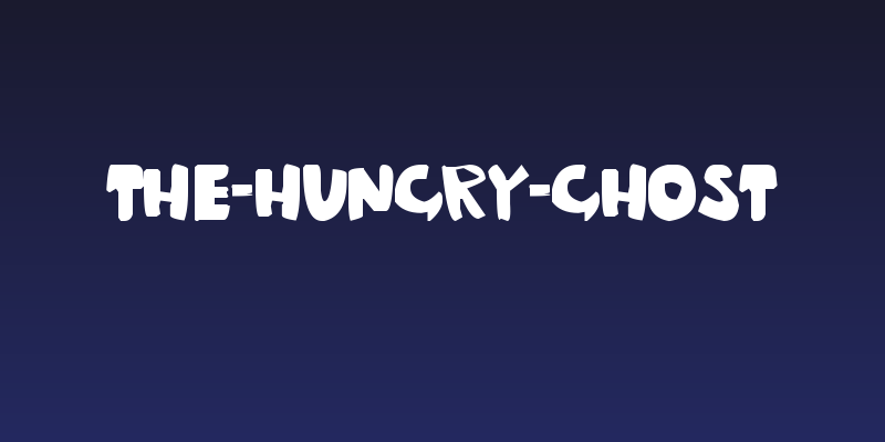 The-Hungry-Ghost Social Header