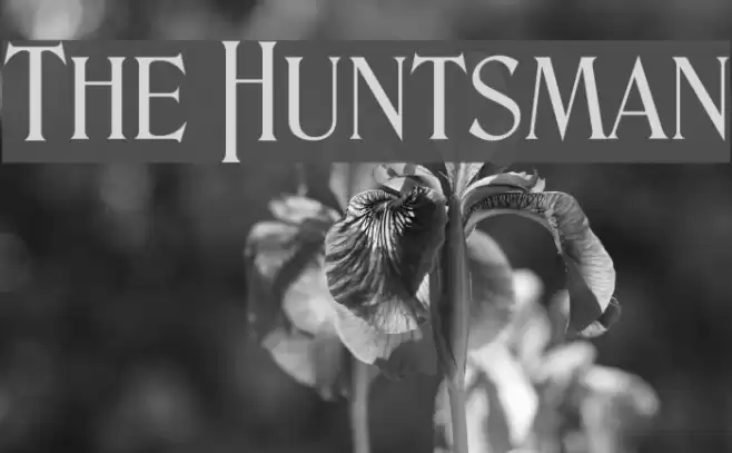 The Huntsman Font examples