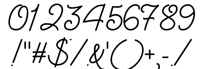 The Illusion of Beauty Font OTHER CHARS