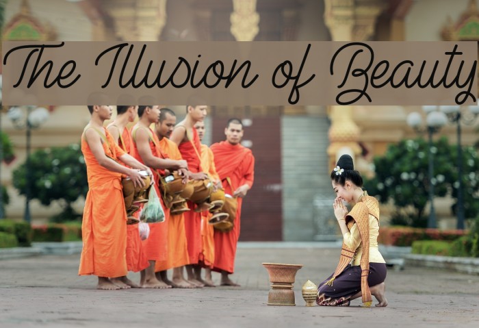 The Illusion of Beauty Font examples