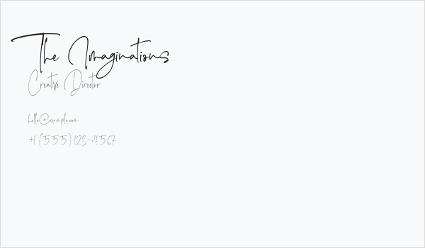 The Imaginations Business Card
