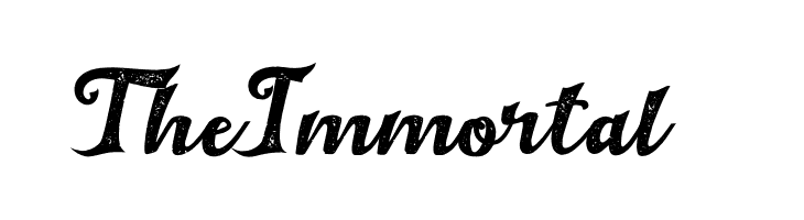 The Immortal 1 Font - FFonts.net