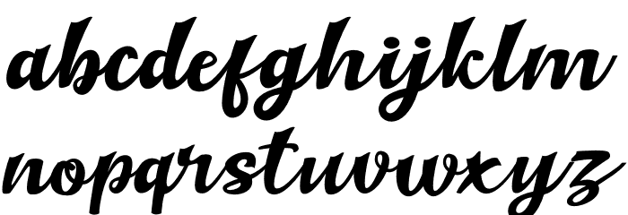The Immortal 2 Font LOWERCASE