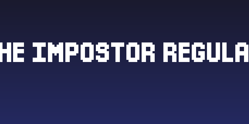 The Impostor Regular Social Header