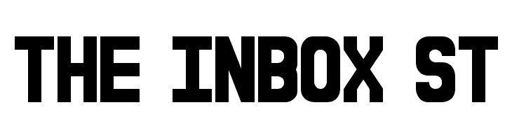 The Inbox St Font