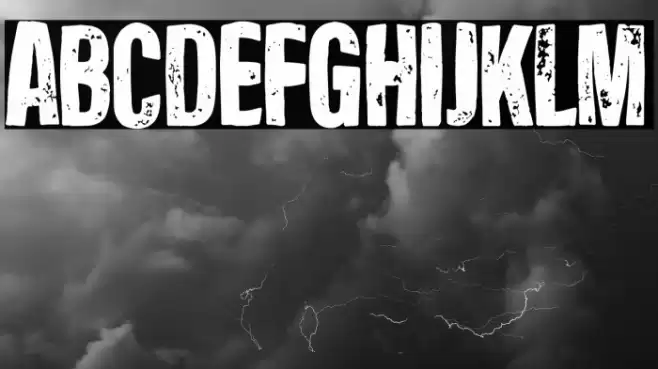 The Incredible Jesus Font examples