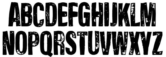 The Incredible Jesus Font LOWERCASE