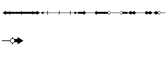 The Inequality Grapher Font LOWERCASE