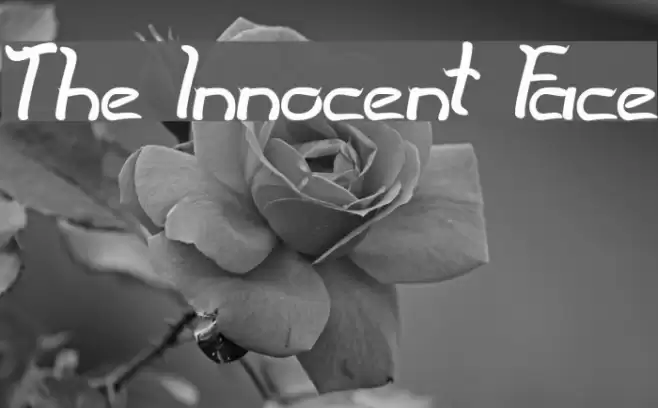 The Innocent Face Font examples