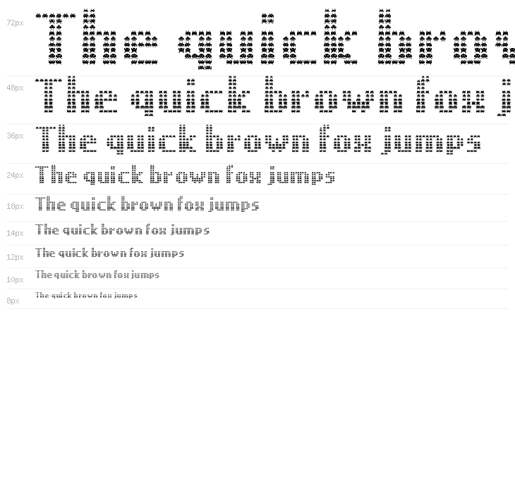 The Invaders Regular Waterfall