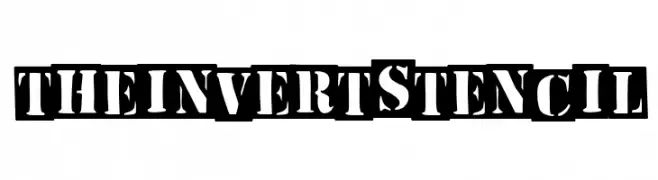 The Invert Stencil Caratteri