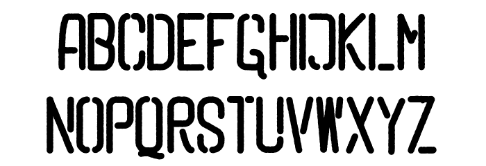 The Iron Stone Font OTHER CHARS