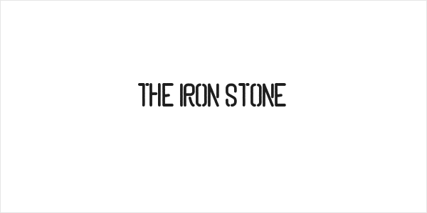 The Iron Stone Logo