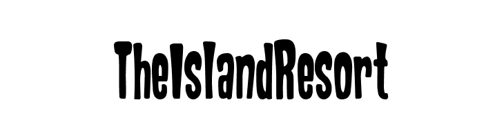 The Island Resort  baixar fontes gratis