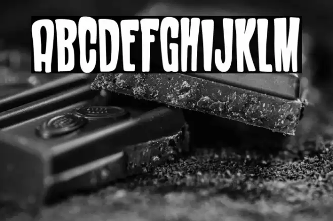 The Island Resort Schriftart examples