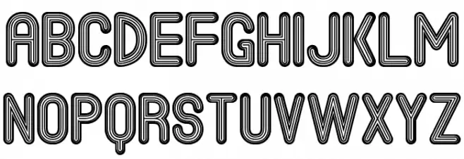 The Jack Bronw St Font LOWERCASE